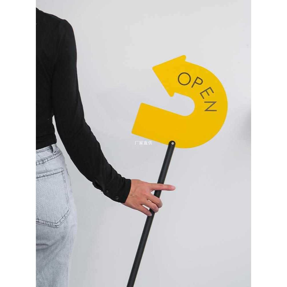 创意彩色金属立牌个性定制造型指示牌亮眼出众的落地广告牌