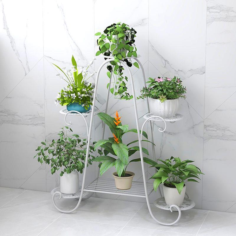 花架子多层客厅阳台家用欧式花架室内庭院落地置物铁艺绿萝花盆架