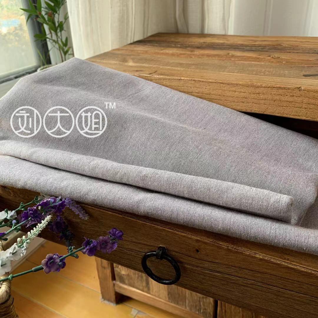 刘大姐家 清尾单！纯棉纯色200*230cm老粗布床单 素色被单 睡单