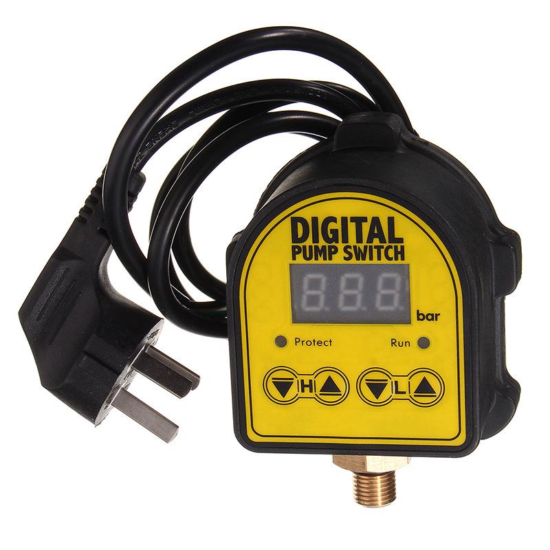 智能电子压力控制阀自动淋浴增压泵水泵数显开关自动压力表控制器