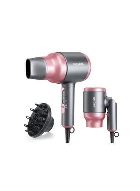 Wavytalk Portable Hair Dryer with Diffuser Foldable Mini