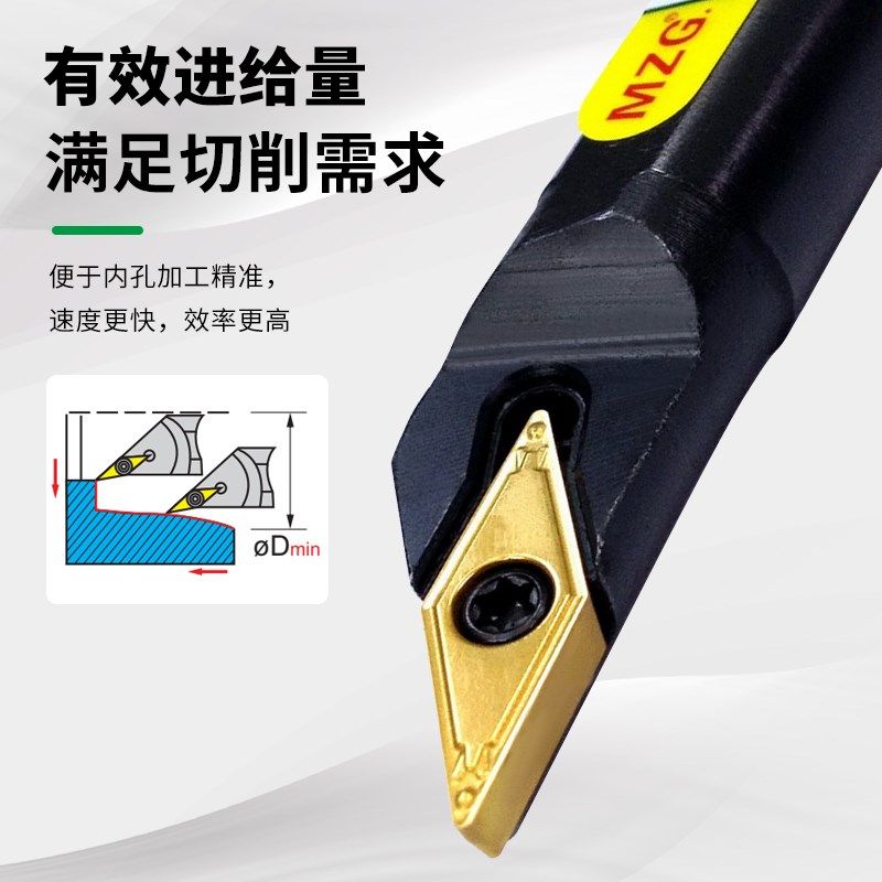 数控刀具螺钉式内孔车刀杆93度SVJBR/LS10K/S12M/S16Q/S20R/S25S