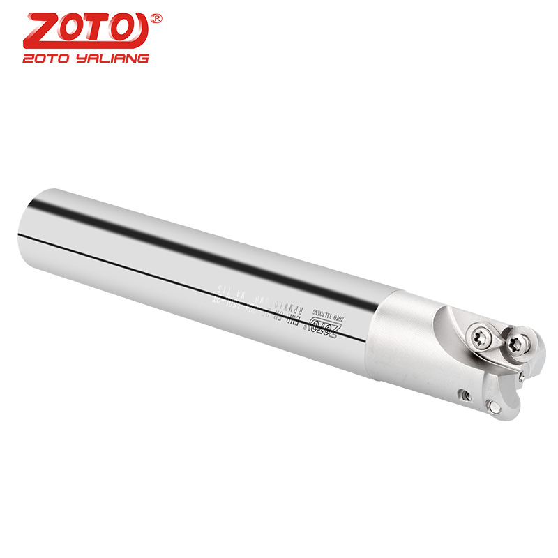 ZOTO台湾EMR5R数控立铣刀杆加硬抗震防震圆鼻刀杆CNC加工中心刀具