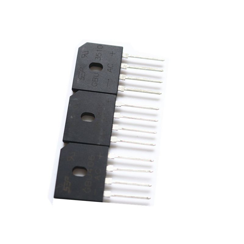 绿深 整流桥 扁桥RS407 507 圆桥 2W10 2A 1000V桥堆直插全新2只