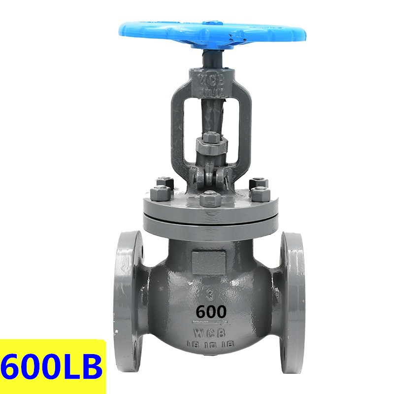 铸钢美标法兰截止阀J41H-150LBC300LB600LB高温Q蒸汽阀门DN80 100