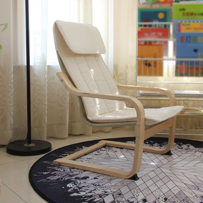 极速北欧儿童沙发椅波昂扶手椅A阅读椅休闲椅小孩波昂椅单人摇椅