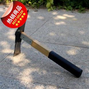 极速锄头农具种菜两用挖土铲锄7z野C营铁锹洋镐镐头多功能挖桩结