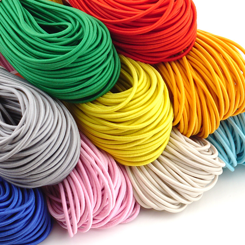 极速elazstic string coloruful f round elastic band jrump ela