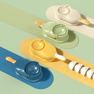 极速2 In 1 Duhmpling Skin Press Manual Dumpling Maker Machin