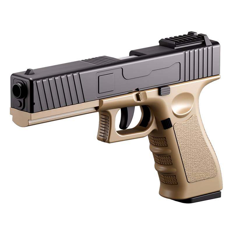 极速名匠堂连发格洛克g17反吹联动g18抛壳空挂儿童V男孩全自动手