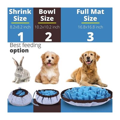 新品Adjustable Dogs Snufflex Mat Pet Leak Food Anti Choking