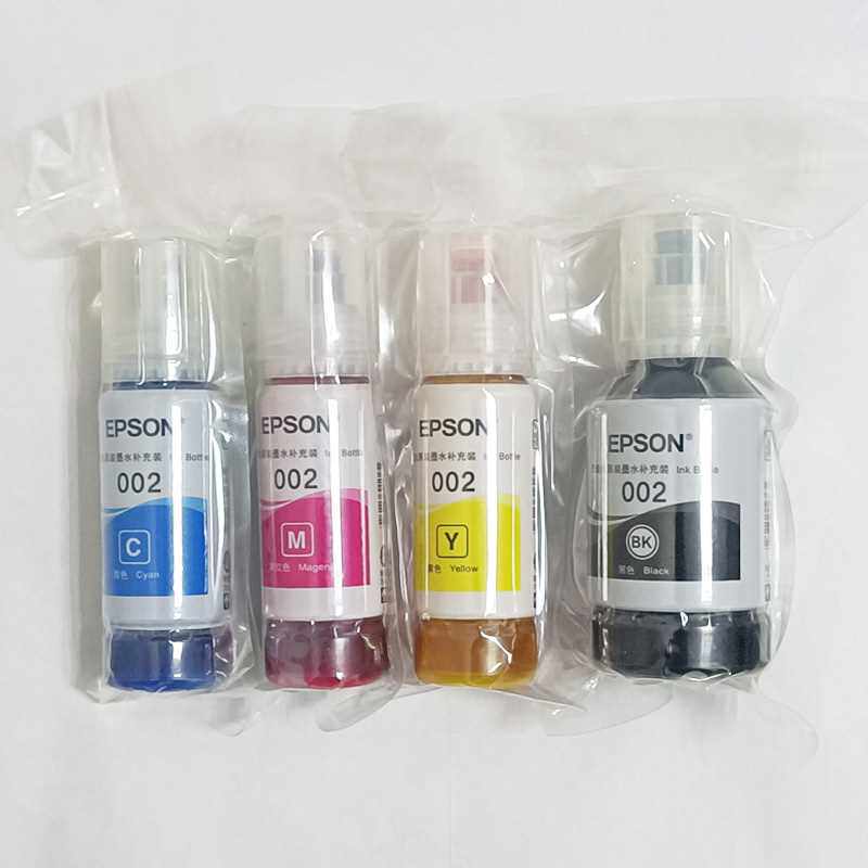 极速爱普生原装墨水002四色连供打印机L4158 L4168 OL6168 L6178