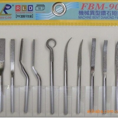 极速。台湾瑞利FBM-90特异型钻石锉刀 机用超音S波专用锉刀 金刚