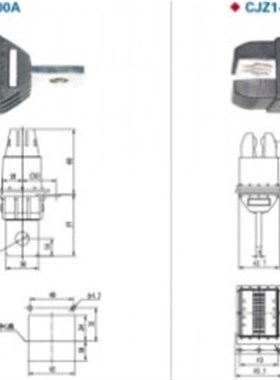 极速CJZ1-2D-k400A/3 630A/3主电路一次动接插件触头 抽屉柜配件