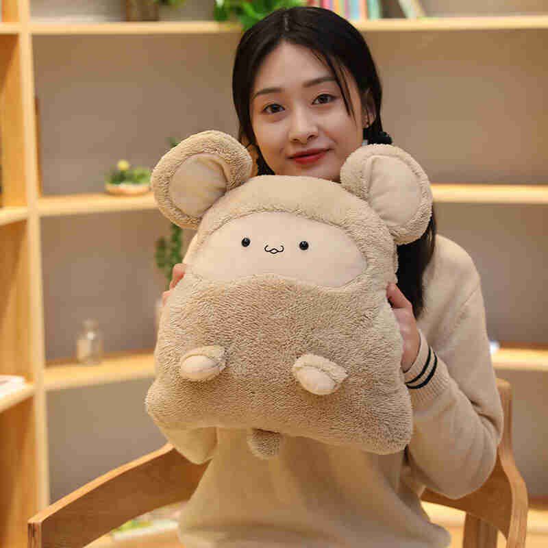 极速Aishangxionkg multi-functional lunch pillow cushion pill