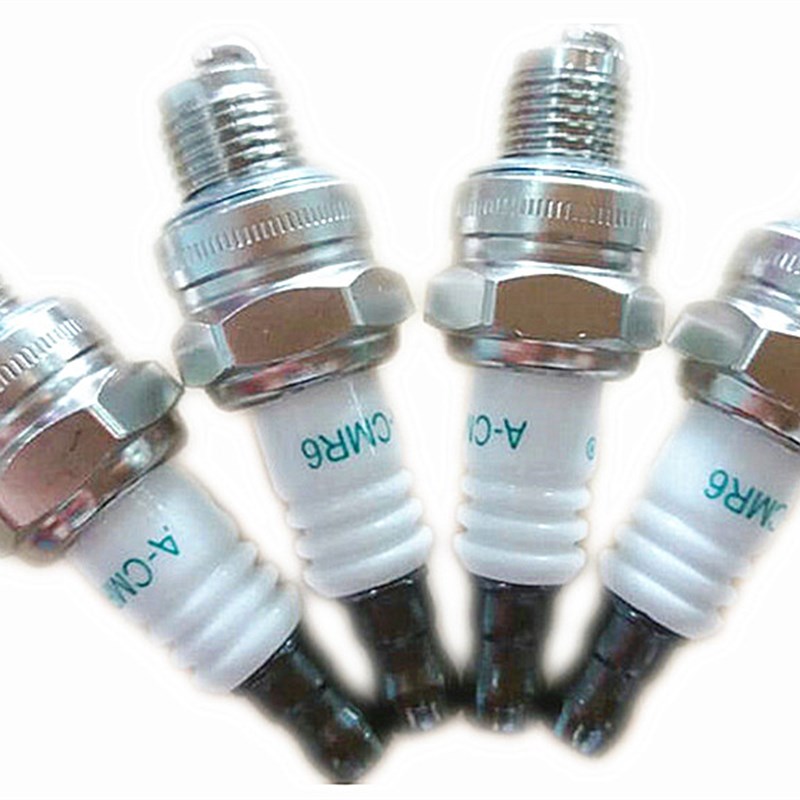 四行程迷你机车小跑车越野车XY139F引擎火N花塞火头火嘴CMR6A