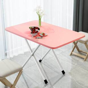 极速餐桌子小型可摺叠多r功能可爱可携式家用卓子吃饭桌迷你简易