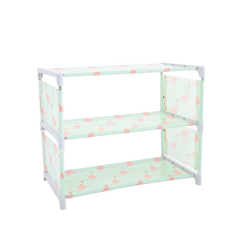 极速儿童b鞋架女孩小型好看简易门口小窄家用宝宝新款2021宿舍迷