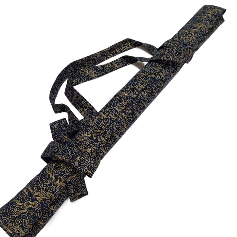 新品荼蘼 烫金祥云 中国风多只装箫包袋笛子袋盒尺八W袋可背定制