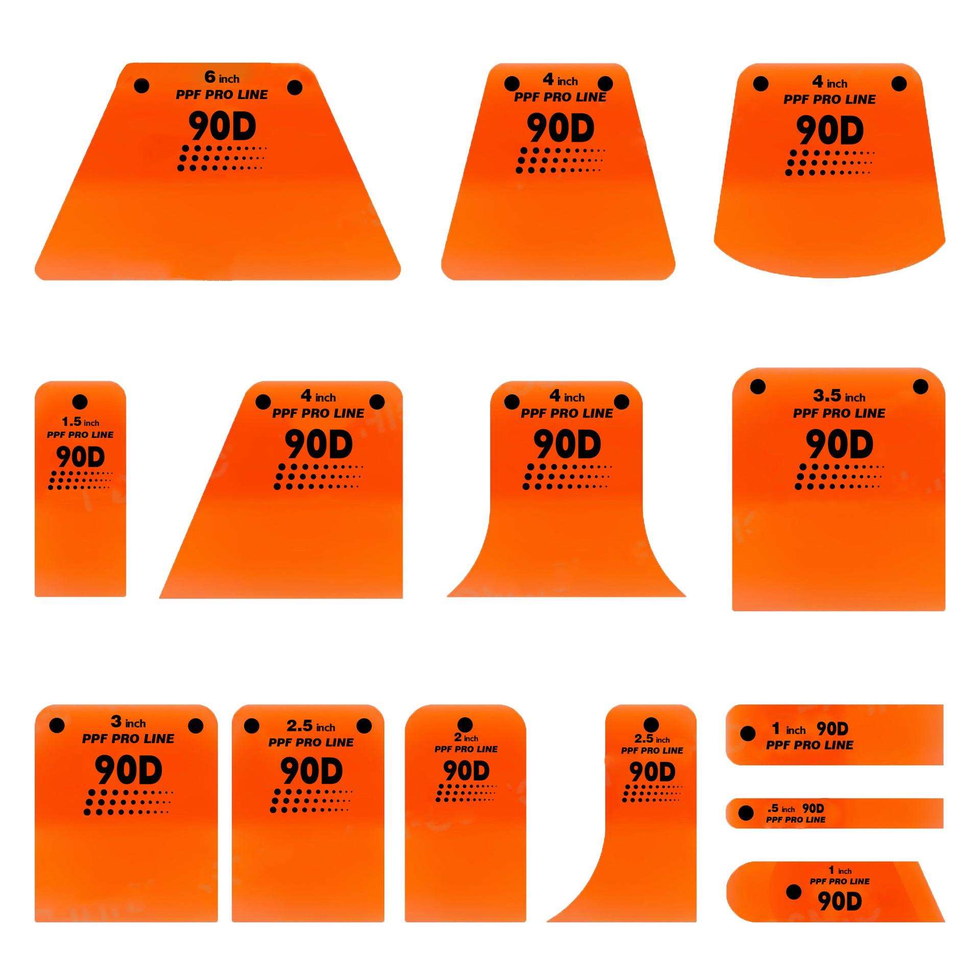 酷耐斯新款汽车贴膜工具PPF牛筋刮板带磁隐形车衣TPU刮板彩盒套装