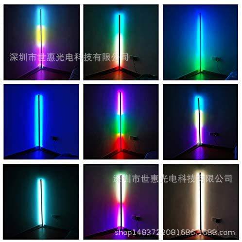 落地灯 墙角灯 七彩氛围灯 幻彩跑马灯rgb客厅卧室氛围灯分段拼接