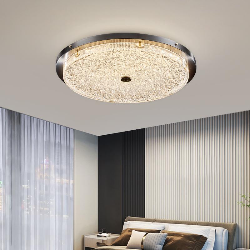 意式极简卧室吸顶灯创意简约后现代轻奢客厅灯书房灯树脂美式灯具