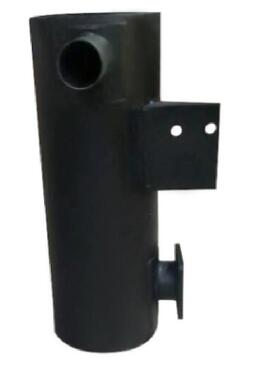 PC55发动机消声器 PC50挖掘机消声器 直径：170 高度：445