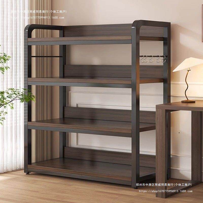 书架落地置物架卧室靠墙多层书本收纳架办公室货架简易书桌旁架子