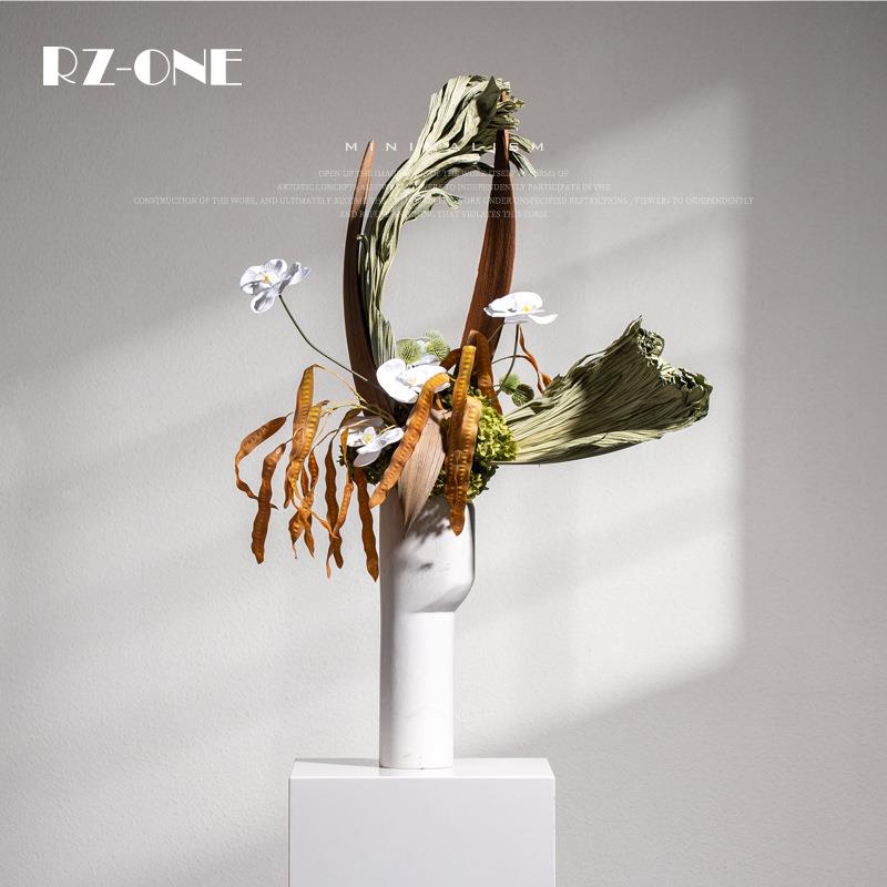 匠十三 高级感花瓶大花器高端艺术花艺大平层样板间软装饰品