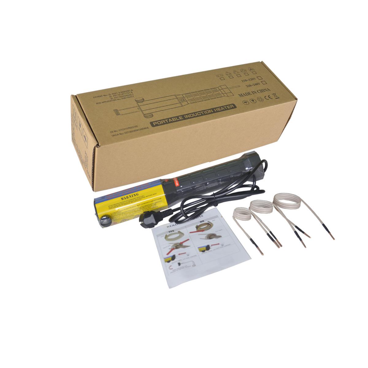 德力厂家生产手持螺母加热机 螺丝感应加热器 生锈螺母拆卸工具