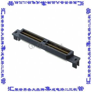 040 EM2 板对z板连接器80POS接头外罩触点2排0.8mm板 QTE