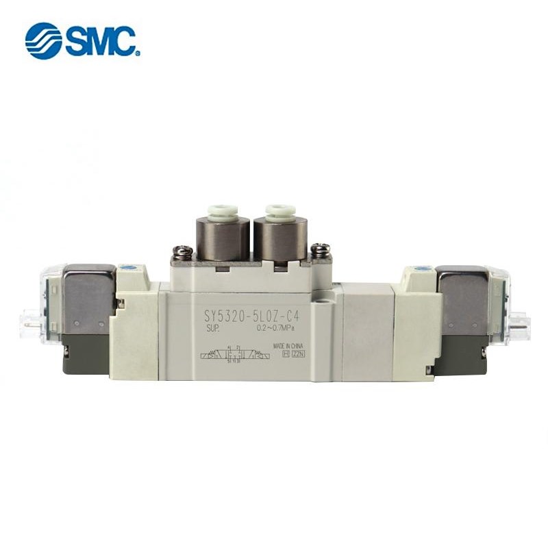 SY系列两位五通电磁阀 SY5220/5320-C5LZD- C4 SY7320-5LZD-02