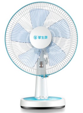 华生电风扇台扇家用机械台式转页扇z 12/16寸摇头静音宿舍鸿运风