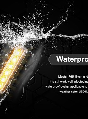 Sync Led Warning Strobe Light 6W Car StylinOg Strobo Flashin