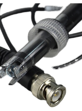 上海雷磁pH复合电极E-201-C E-301-F型65-1-QC可充实验室ph计探头