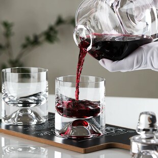欧式高端水晶玻h璃威士忌醒酒器摆件客厅玄关酒柜样板间家居装饰