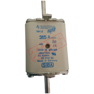 690V 200A 450A NH2 200KA 400A 2021234 315AO SIBA保险丝 250A