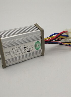 电动车有刷控制器100p0W24V36V48V有刷电机控制器电动车控制器