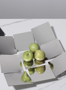 现代轻奢酒店极简果盆果盘创意艺术软装饰品样板房间Y售楼处摆件