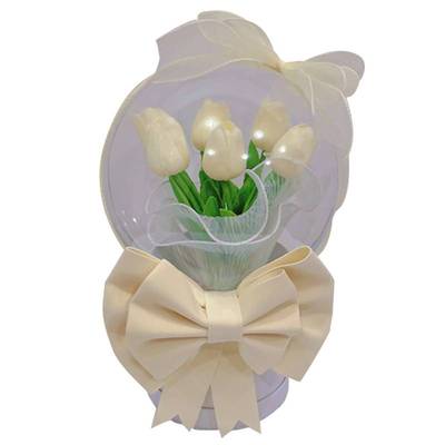 极速Tulip eHugging Bucket Eternal Flower Birthday Gift for G