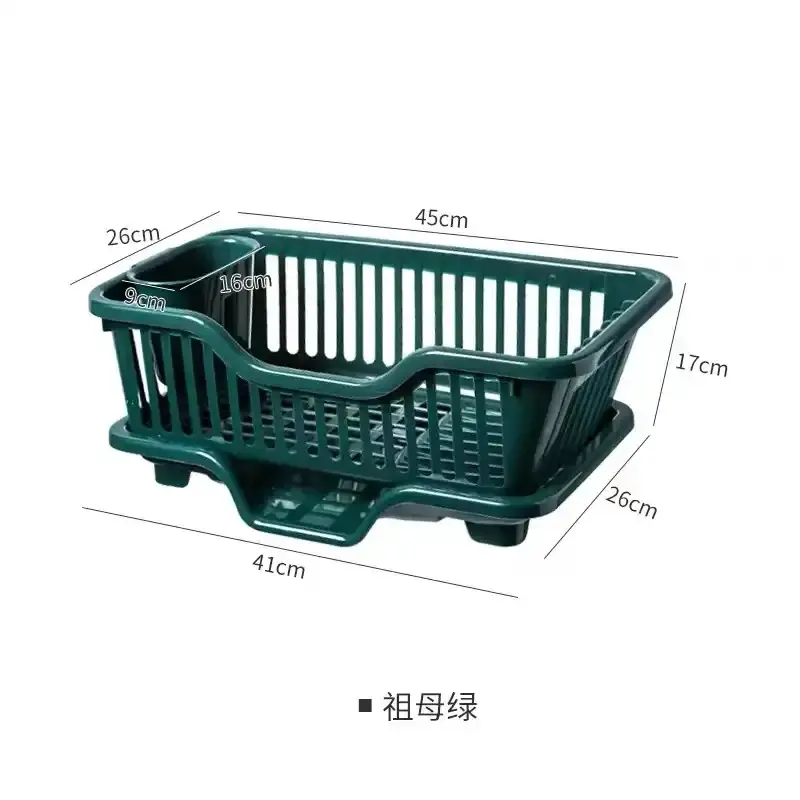 碗筷沥水架新款厨房淋水塑料碗碟放洗碗溧水碗架家用置物漏水篮放