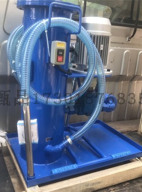 手推单桶滤油车 液压油机油润滑油过滤小车F380V 0.75KW颜色随机