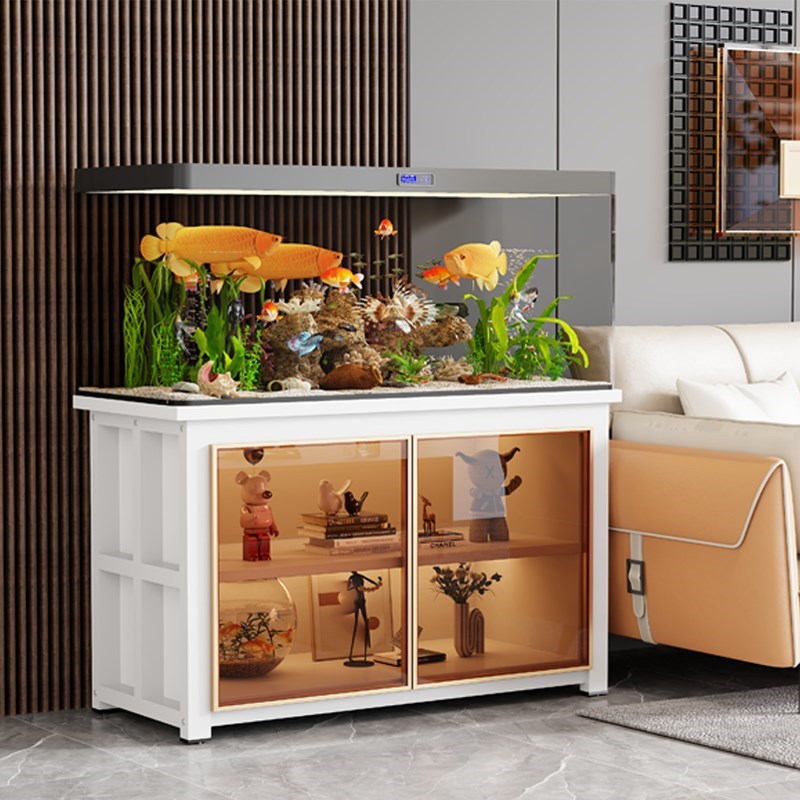 鱼缸底柜c鱼缸架鱼缸底座鱼缸架子鱼缸柜隔断鱼缸柜鱼缸底座
