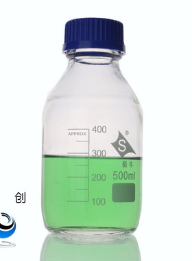 5000ml高n硼硅丝口试剂瓶/玻璃瓶.白色