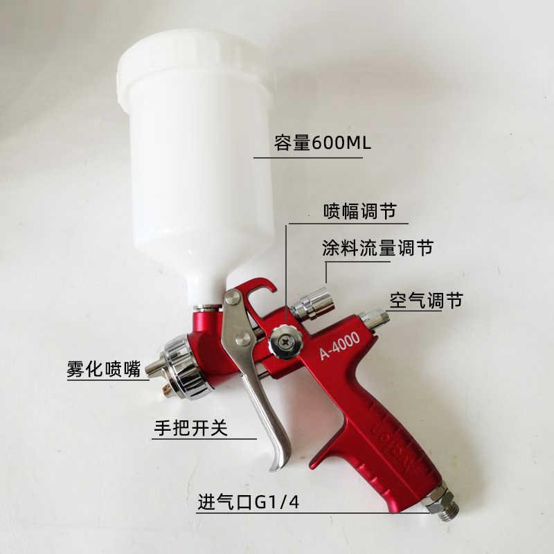 Avalon台湾亚洲龙A40v00双风帽汽车喷枪面漆清漆钣金工业油漆喷枪