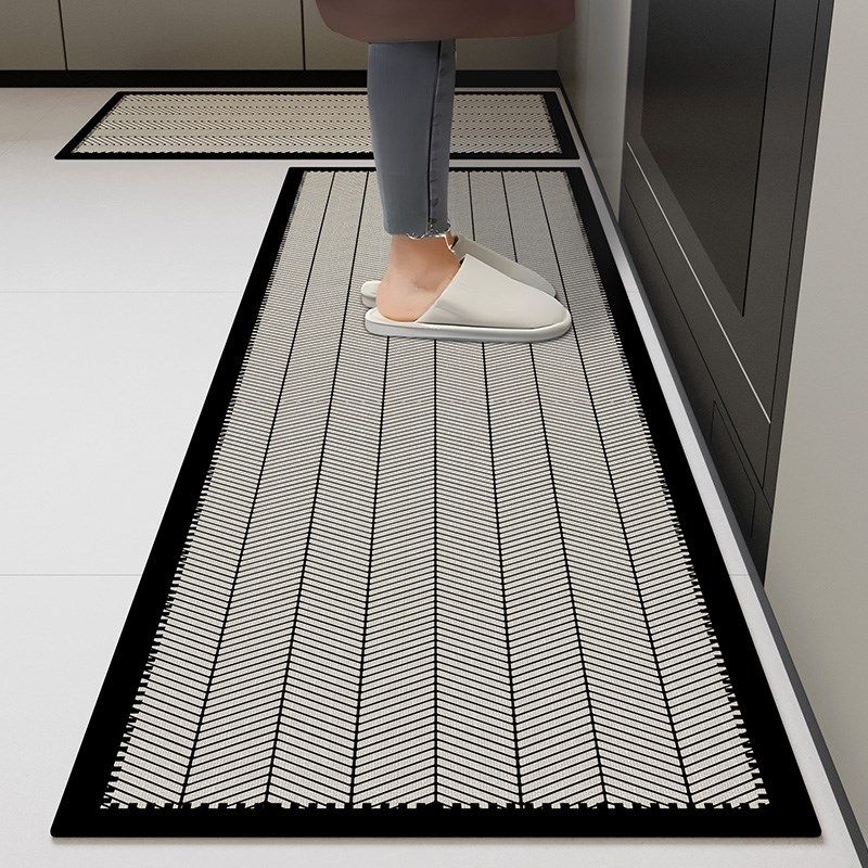 新品厨房地垫防滑k吸水防油脚垫长条门垫2026新款防污垫子耐脏地,居家布艺,厨房地垫,淘宝优惠券,粉丝福利购,淘宝优惠卷