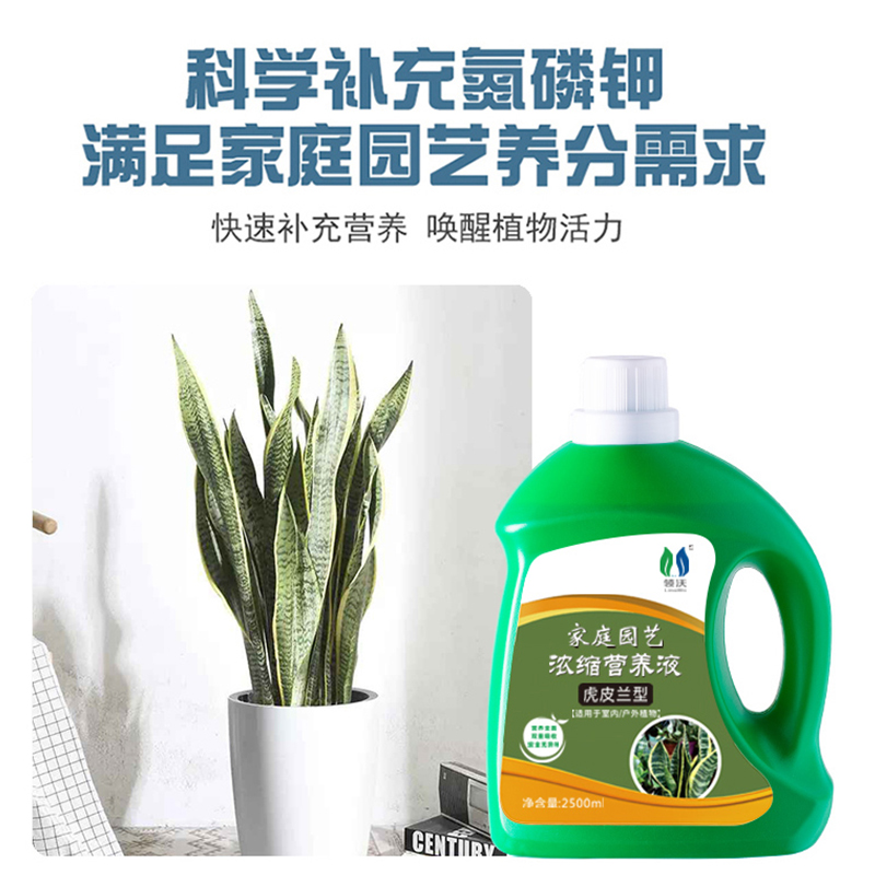 极速虎皮兰专用肥营养液虎尾兰金边家用盆栽N植物通用土水培叶面