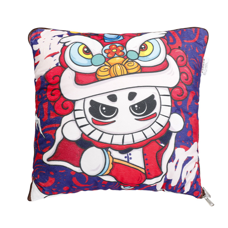 极速新款汽车抱枕被子两用二合一午睡枕车内车P用靠枕家用沙发客