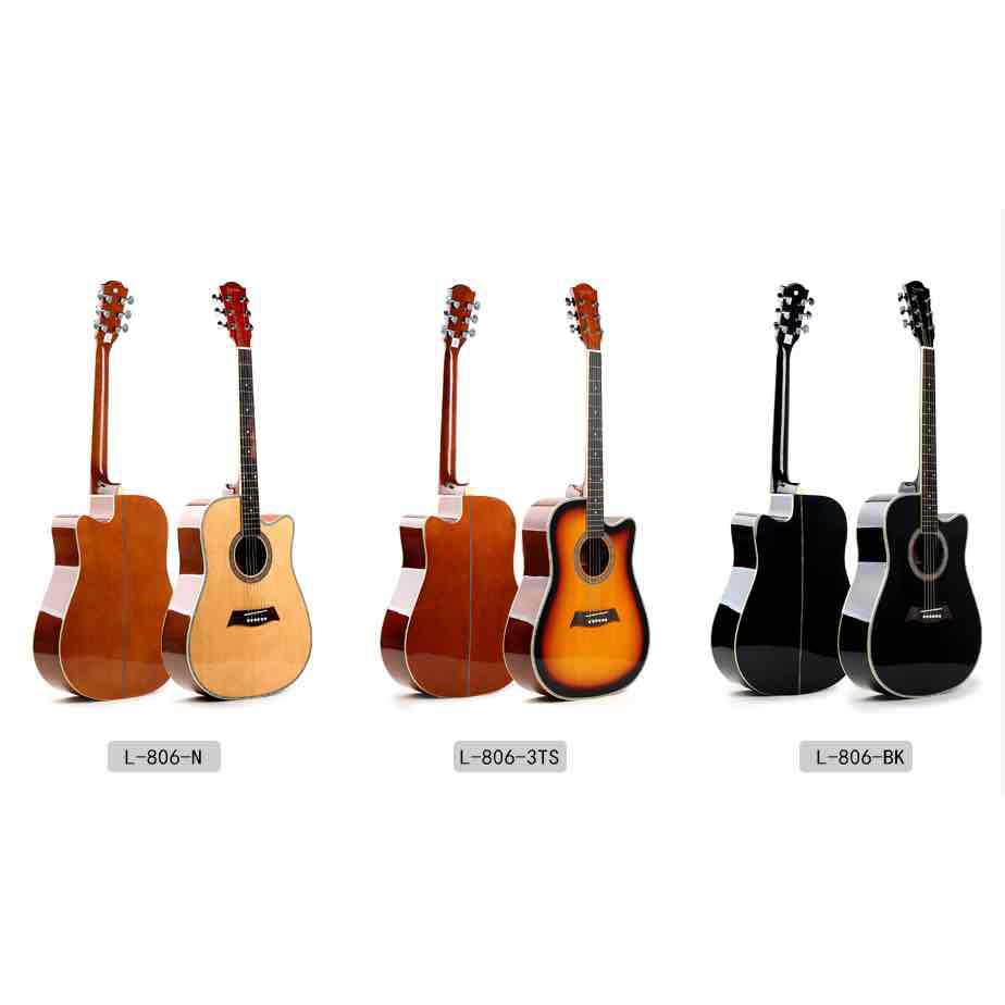 极速41寸民谣吉它云杉南阳木初学者木D吉他可加电箱guitar厂家出