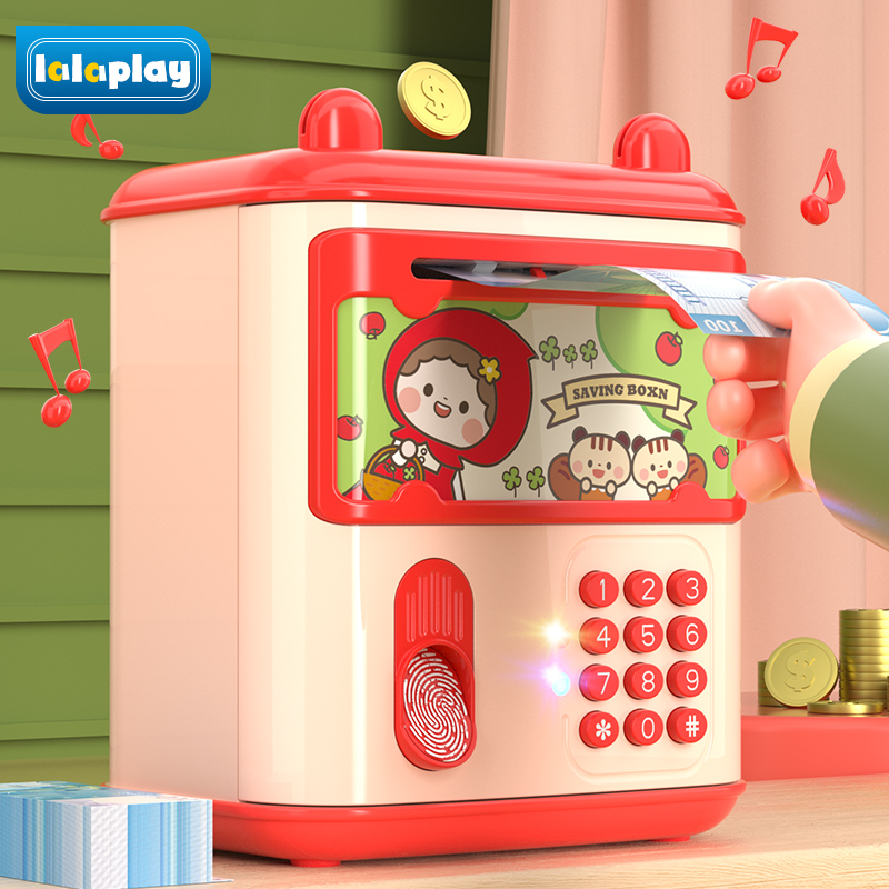 极速存钱罐2022年新款儿童女孩男孩储蓄只进不出P2023年储钱保险